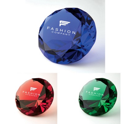 Crystal Diamond Paperweight